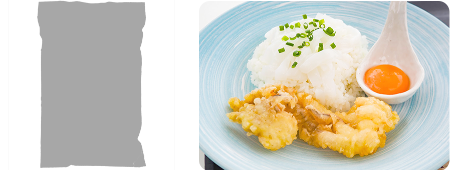 あおりいかゲソの天ぷら