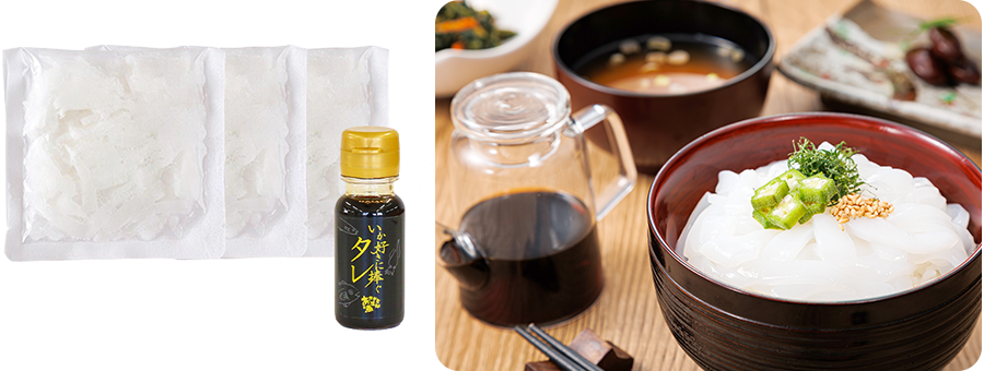 あおりいか丼（タレ付き）